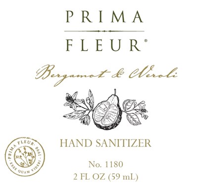 Prima Fleur Bergamot Neroli 2oz front.jpg 2oz front label - Prima Fleur Bergamot Neroli 2oz front